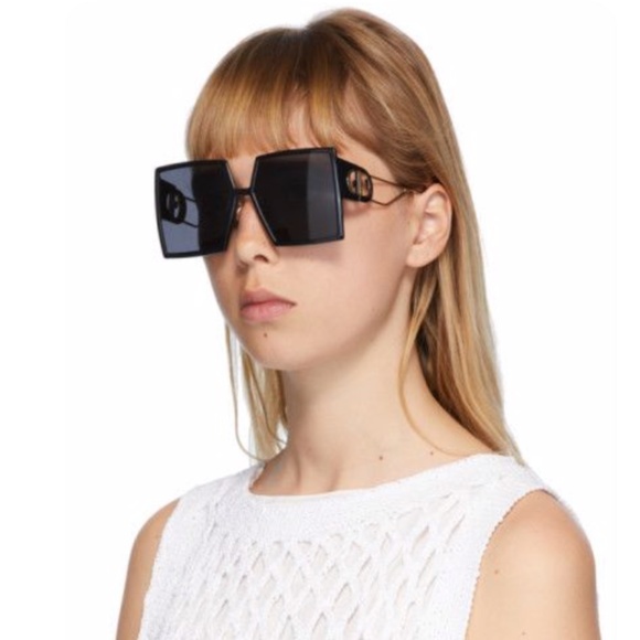 DIOR Unisex Injected Square Sunglasses, 58mm main image 6